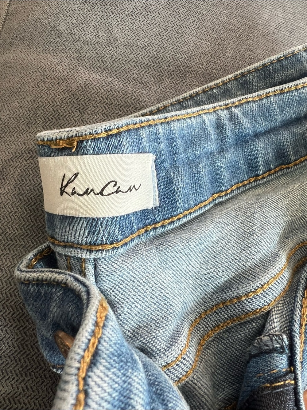 KanCan Light Blue Distressed Skinny Jeans - Picture 3 of 4